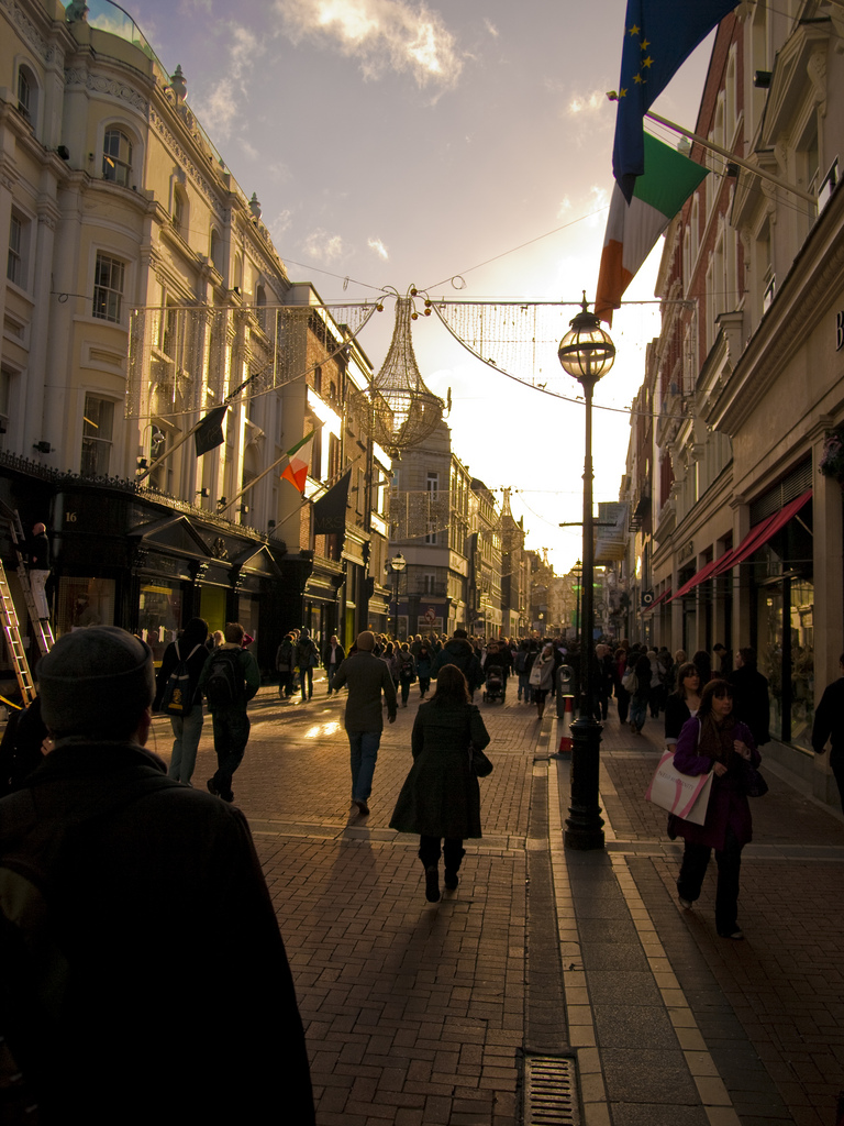 Grafton street - visiter Dublin