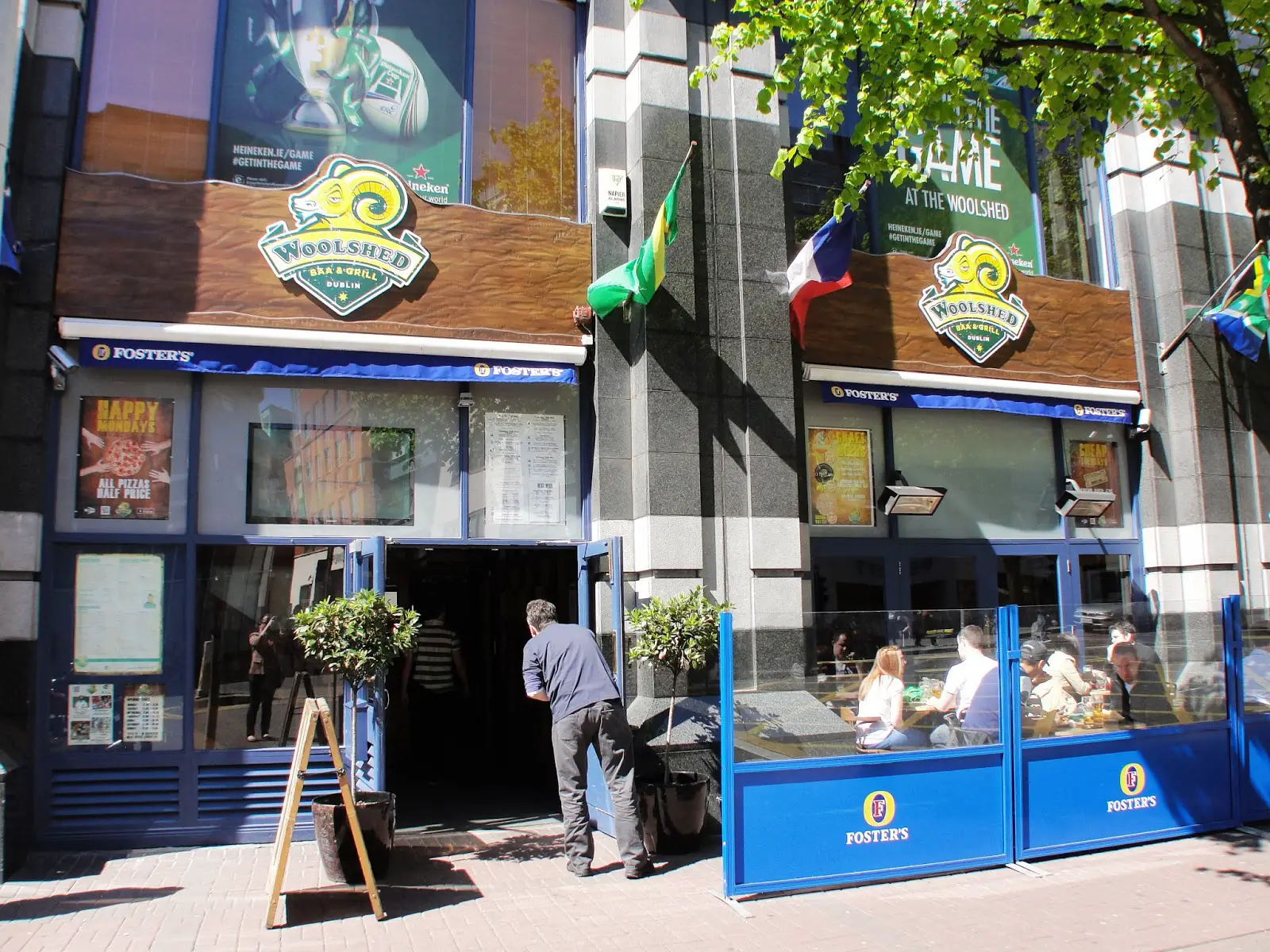 meilleur pub de Dublin ou regarder la coupe du monde : The Woolshed